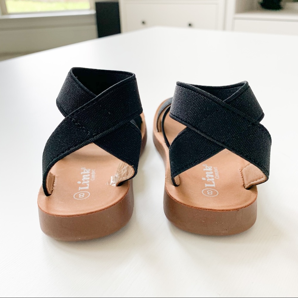 Link Toddler Black Sandal - Picture 5 of 7